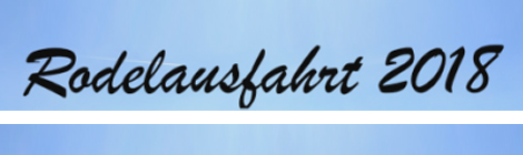 Rodelausfahrt 2018