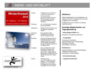 Merk- und Infoblatt 2016-1